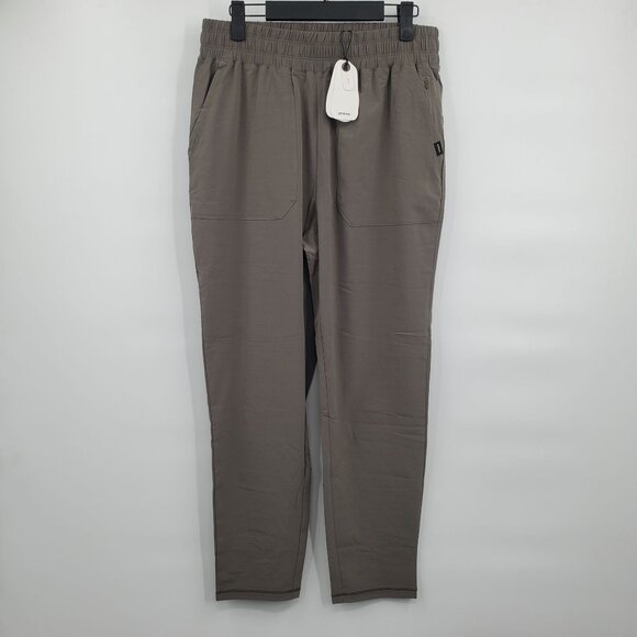 Prana Railay Straight Pants Women Size Medium NWT UPF 50+ Stretch Rye Green - Picture 3 of 16